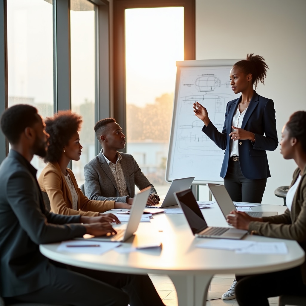 Workshop training session with participants